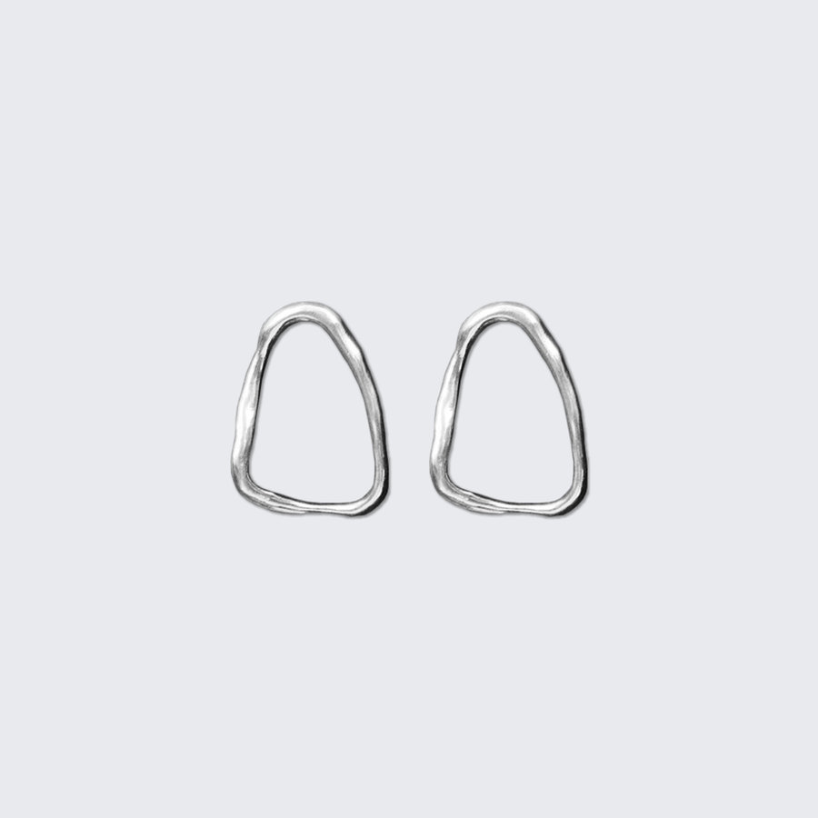 Textured Loop Earrings